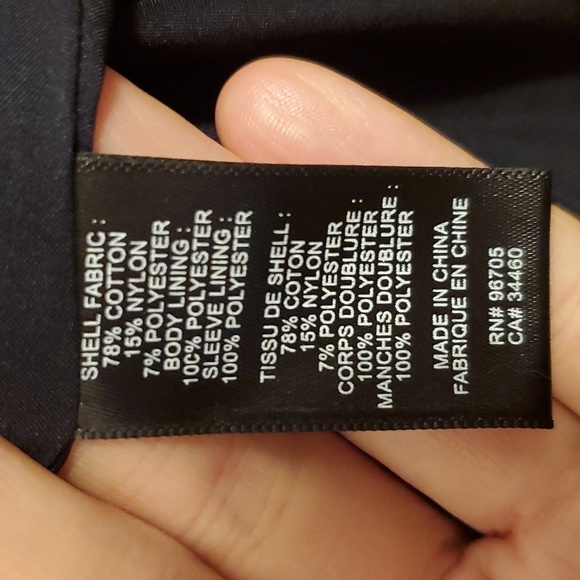 Rebecca Taylor Rainbow Tweed Jacket in Navy. Funfetti. Pleated parts. Size 6. - Picture 6 of 15